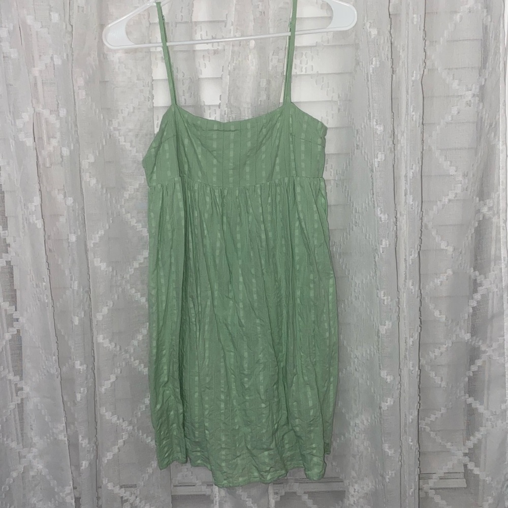 Light Green Spaghetti Strap Dress